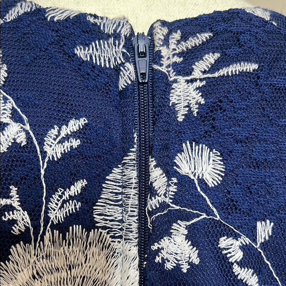 Altar'd State Navy and White Floral Dress - Picture 9 of 11